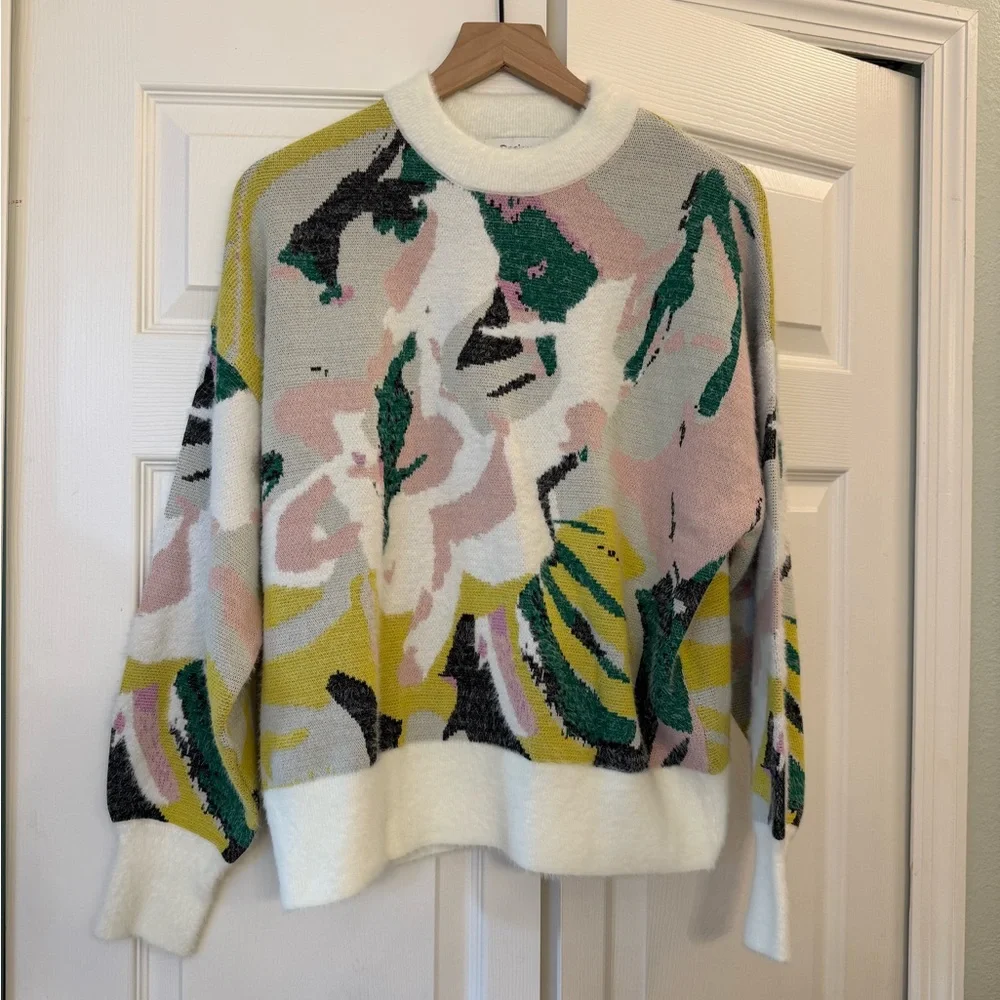Desigual OVERSIZED ARTY JERSEY sweater - Picture 5 of 11